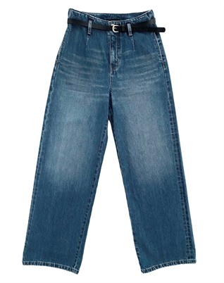 Mila WBL Wide Denim Jeans - Horizon Blue Denim